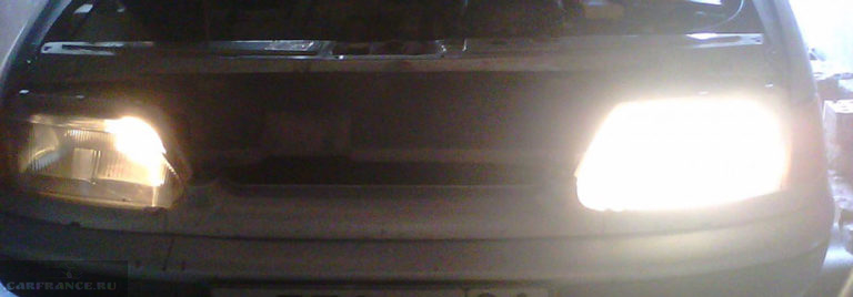 Не горит фара ближнего и дальнего света на ВАЗ2114 фото