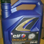 Синтетическое масло для Рено Меган 2 Elf Excellium NF 5W-40