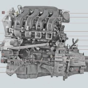 Система смазки двигателей K4M и K7M-K7J