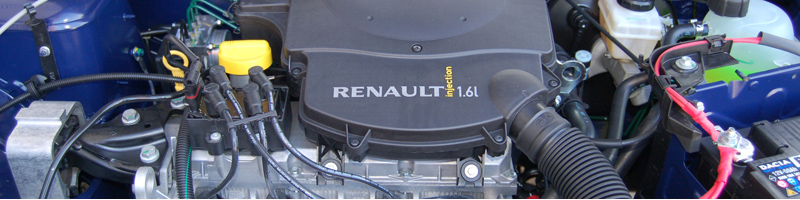 Расположение VIN кода на Renault Logan 1 поколение