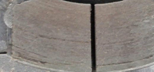 Передние тормозные антискиповые колодки на Лада Калина
