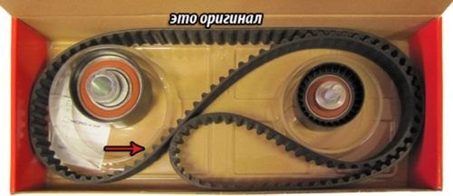 Оригинальный ремень ГРМ Gates на ВАЗ-2112