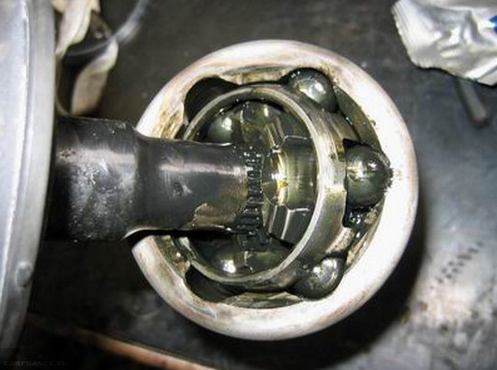 Забитие смазки в сепаратор гранаты на ВАЗ-2112