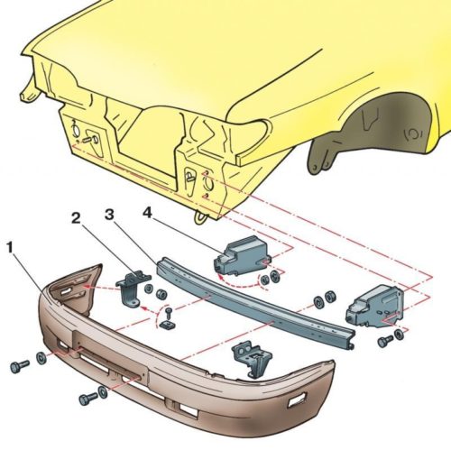Установка бампера ваз 2114