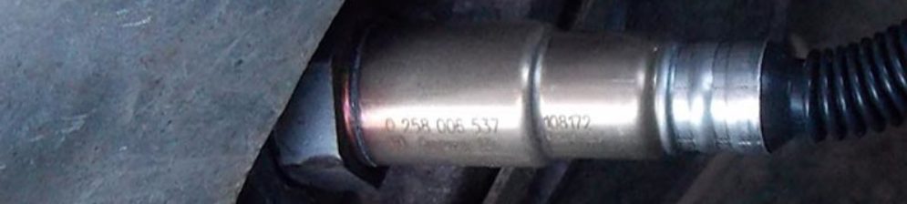 Датчик кислорода на ВАЗ-2112 в выпускном коллекторе