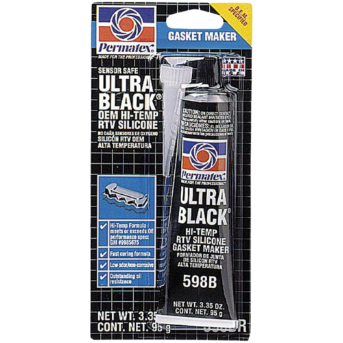 Силиконовый герметик Permatex Ultra Black в упаковке
