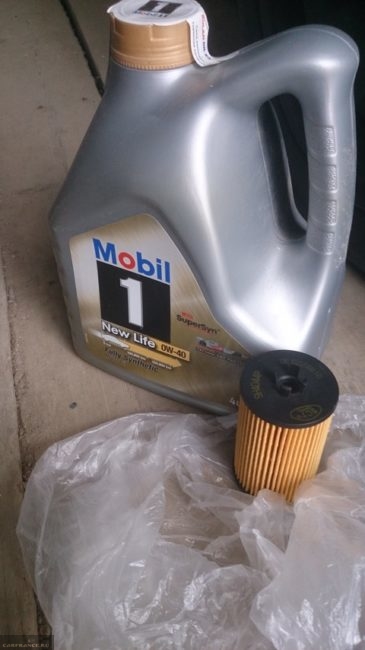 Моторное масло 0W-40 на Шевроле Авео и фильтр