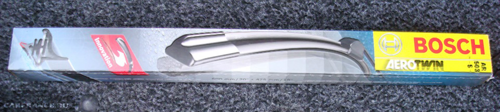 Бескаркасная щётка стеклоочистителя на Шевроле Ланос