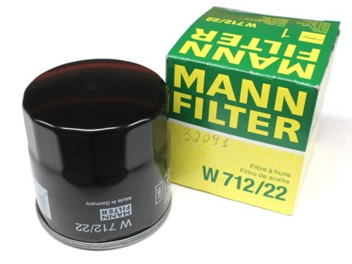 Новый фильтр очистки масла Мann 712/22 с упаковкой для Шевроле Лачетти
