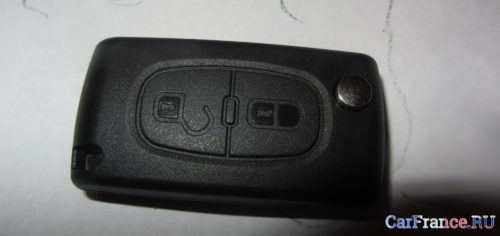 Ключ на Пежо 307 с АлиЭкспресс