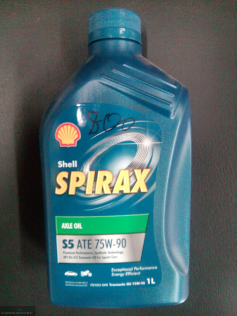 Shell Spirax масло в МКПП Форд Фокус 2 упаковка