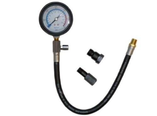Автомобильный компрессометр для измерения величины давления в цилиндре бензинового двигателя в ВАЗ-2110