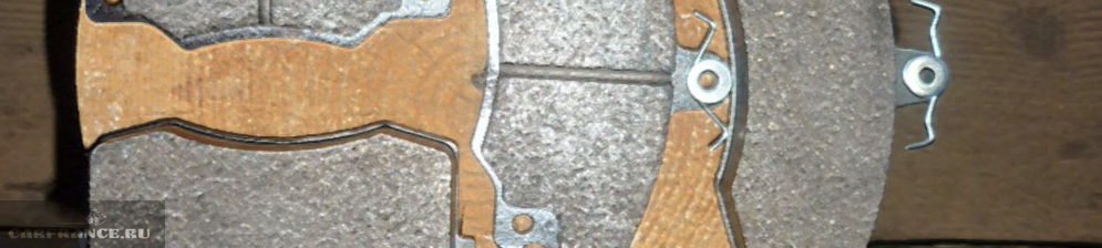 Передние тормозные колодки на ВАЗ-2110 4 штуки