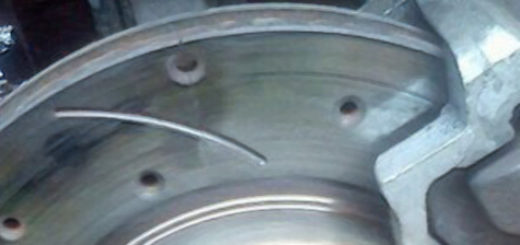 Трещина на тормозном диске ВАЗ-2110