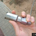 Шкворневой ключ с надетой головкой на УАЗ ПАТРИОТ