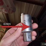Шкворневой ключ для подтяжки на 22
